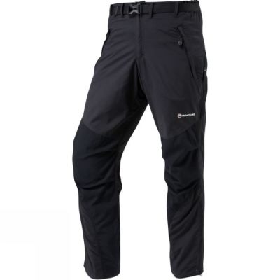 Pantalones Montane Terra Hombre Negras - Chile ICB912073